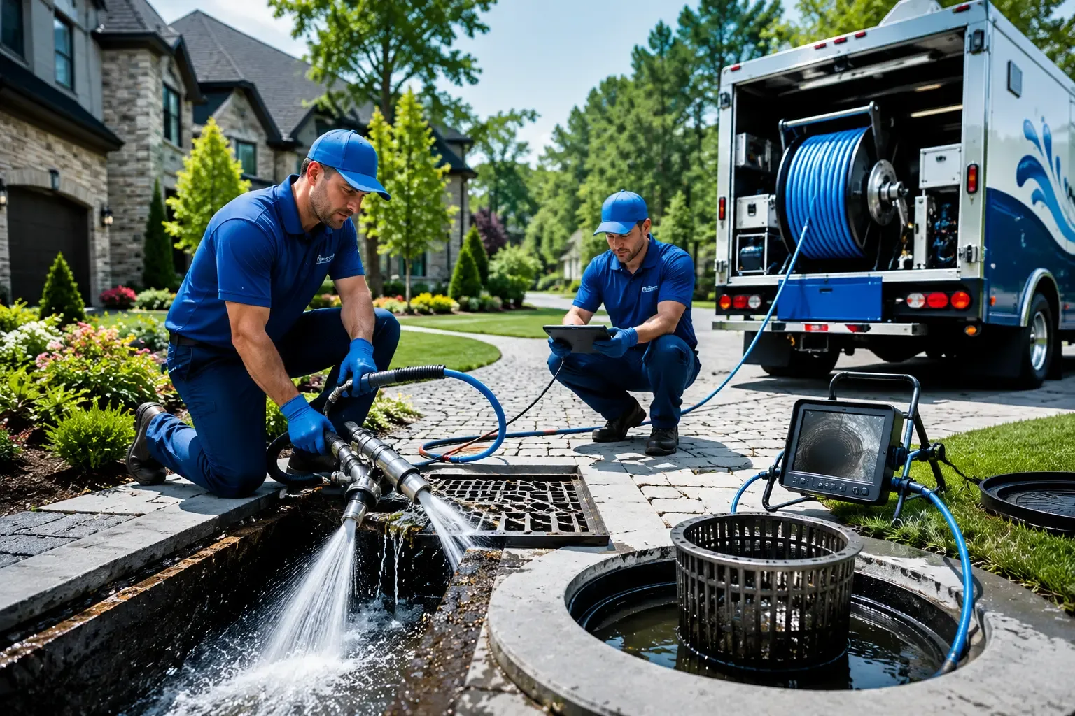 Local outdoor drain cleaning professionals in Colts Neck, NJ